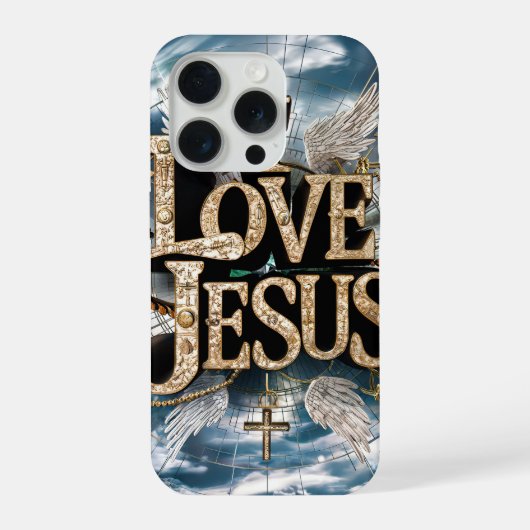 私はイエスを愛#4ケースメイトiPhoneケース iPhoneケース (裏面)