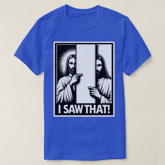 私はイエスを見た Tシャツ (デザイン正面)