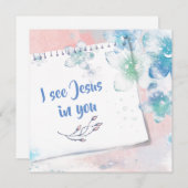 私はイエスを見る (正面/裏面)