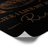 私はイエス様の復活したおもしろいのように私の酸味が好き ポスター (角)