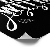 私はイエス紅葉とカボチャの秋が大好感謝していき ポスター (角)