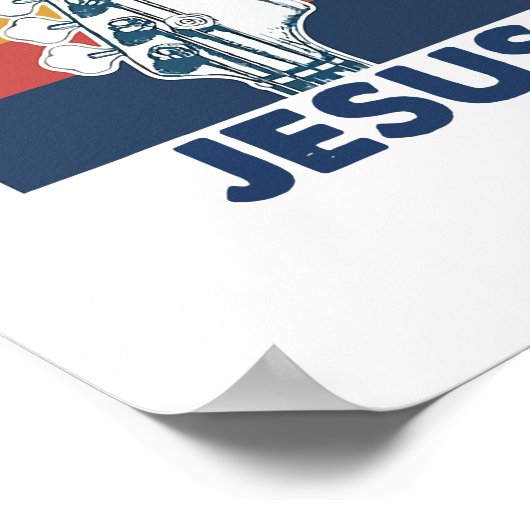 私はイエス遊のギターヴィンテージのためのベース ポスター (角)