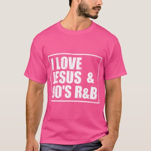 私はイエス90のRbが大好き Tシャツ (正面)