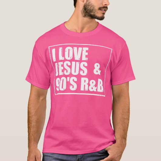 私はイエス90のRbが大好き Tシャツ (正面)