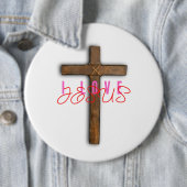 私はイエス・ウィメンズが大好き 缶バッジ (インサイチュ)