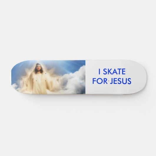 私はイエス・キリストのためにスケートで滑ります スケートボード (横)