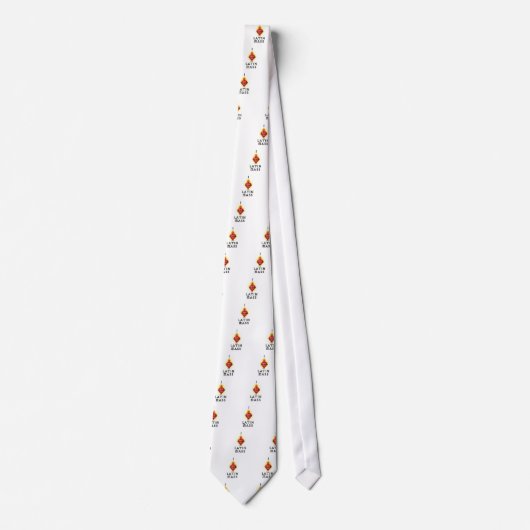 私はイエス・キリストのラテン系の多くの神聖なハートを愛します ネクタイ (正面)