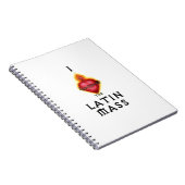 私はイエス・キリストのラテン系の多くの神聖なハートを愛します ノートブック (右側)