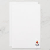 私はイエス・キリストのラテン系の多くの神聖なハートを愛します 便箋 (正面/裏面)