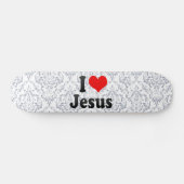 私はイエス・キリストを愛します スケートボード (横)