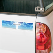 私はイエス・キリストを愛します バンパーステッカー (トラック上)