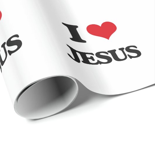 私はイエス・キリストを愛します ラッピングペーパー (ロールコーナー)