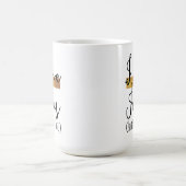 私はイエス・キリスト(しかし私たくさん罵って下さい)マグを愛します コーヒーマグカップ (中央)