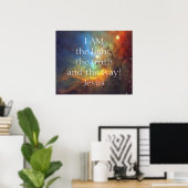 私はイエス・キリスト ポスター (ホームオフィス)