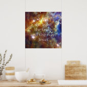 私はイエス・キリスト ポスター (キッチン)