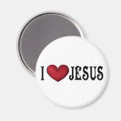 私はイエズスの磁石が大好き マグネット (正面/裏面)