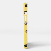 私はイエロカスタムバボ犬が大好き iPhoneケース (左側面)