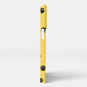 私はイエロカスタムバボ犬が大好き iPhoneケース (右側面)