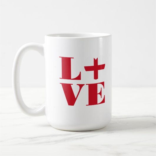 私はイギリスが大好きだ コーヒーマグカップ (左)