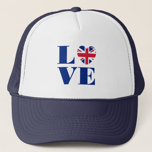 私はイギリスが大好き キャップ (正面)