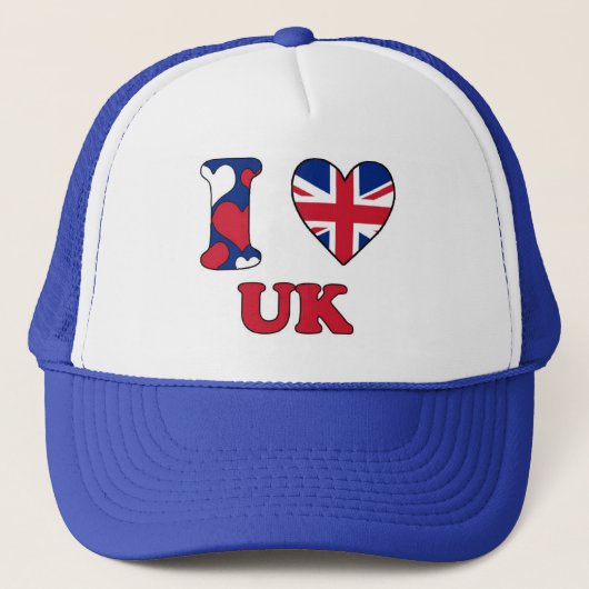 私はイギリスが大好き キャップ (正面)