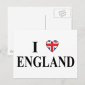 私はイギリスが大好き ポストカード (正面/裏面)