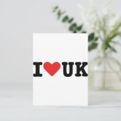 私はイギリスが大好き ポストカード (スタンド正面)
