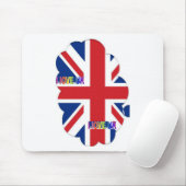 私はイギリスが大好き マウスパッド (マウス)