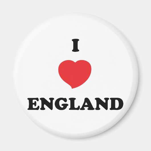 私はイギリスが大好き マグネット (正面)