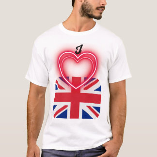 私はイギリスが大好き Tシャツ
