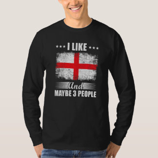 私はイギリスが好きで、3人くらいかな Tシャツ