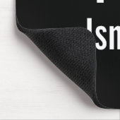 私はイスメールが大好きです マウスパッド (コーナー)