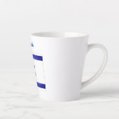 私はイスラエルが大好き カフェラテマグ (右)