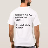 私はイスラム教です Tシャツ (裏面)