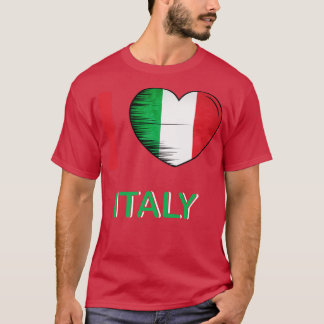 私はイタリアが大好き私の故郷My Country 7 Tシャツ