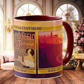 私はイタリアのフォトマパーソナライズされたグが大好き マグカップ