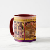 私はイタリアのフォトマパーソナライズされたグが大好き マグカップ (正面左)