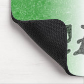 私はイタリアのヴィンテージの旗のマウスパッドを愛します マウスパッド (コーナー)