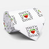 私はイタリアンな旗色のイタリアを愛します ネクタイ (ロール)