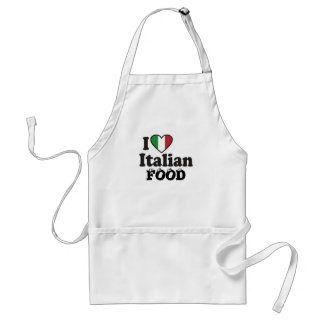 私はイタリアンな食糧を愛します スタンダードエプロン