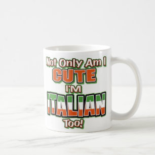 私はイタリアン!ですも!! コーヒーマグカップ