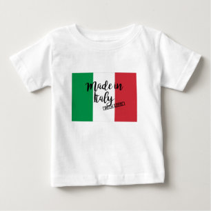 私はイタリア製あります ベビーTシャツ