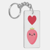 私はイチゴが大好き キーホルダー (正面左)