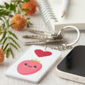 私はイチゴが大好き キーホルダー (正面右)