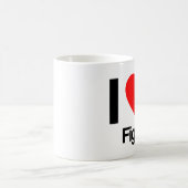 私はイチジクが大好きだ コーヒーマグカップ (中央)