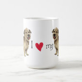 私はイマアル・テリアのグレンが大好き コーヒーマグカップ (中央)