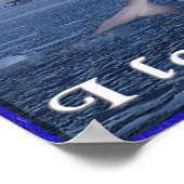 私はイルカのポスターが大好き ポスター (角)