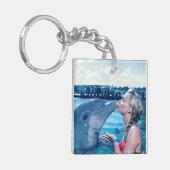 私はイルカ#失敗Multiverse Keychain Frに接吻しました キーホルダー (正面左)