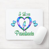 私はインコを愛します マウスパッド (マウス)