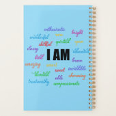 私はインスピレーション前向き、宗教、キリスト教徒だ プランナー手帳 (裏面)